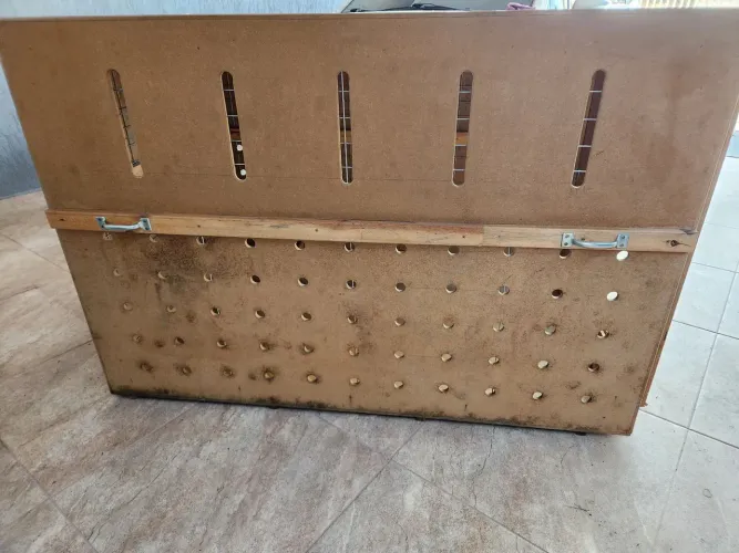 Caixa de transporte para cão de grande porte