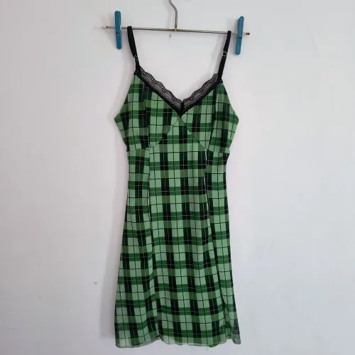 Vestido curto verde T. PP
