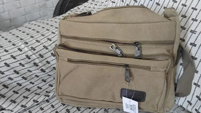 Bolsa masculina transversal