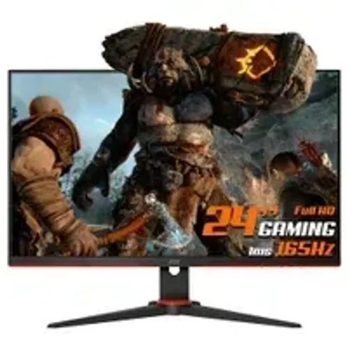 monitor Gamer AOC Viper 24" Full HD, 165Hz, 1Ms, Freesync, HDMI/DisplayPort - 24g2se