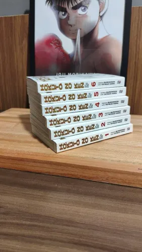 Mangá Hokuto no Ken vol 1 ao 6