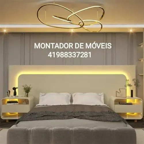Guarda roupa armários Jogo de cozinha painel rack montador de móveis Curitiba e região