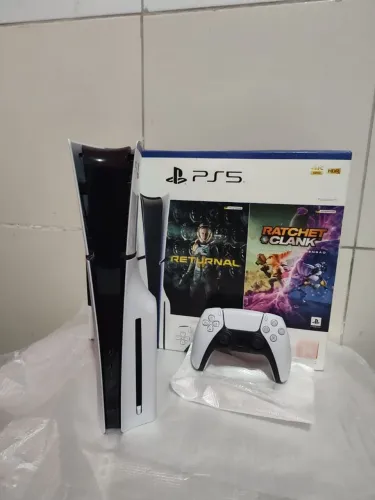 Playstation 5 slim mídia física e digital