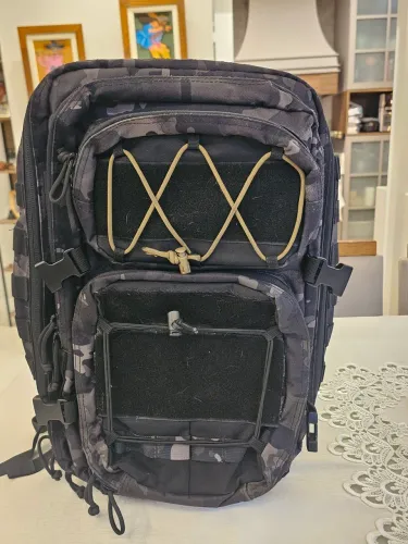 Mochila tática Wolf Attack Cargo 45L camuflada