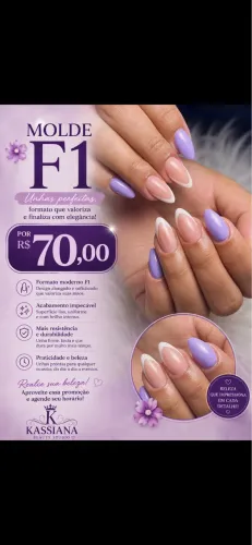 ALONGAMENTO MOLDE F1 $70,00