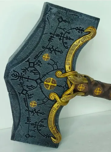 Martelo thor mjolnir original PS5 God Of War Ragnarok Edição de Colecionador - Sony
