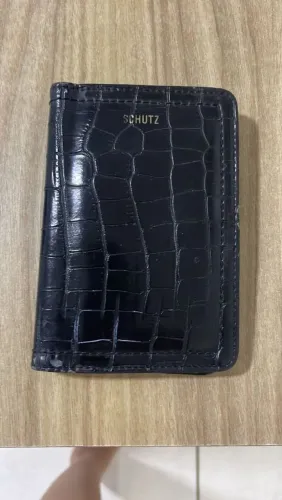 Carteira Schutz de couro