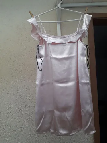 Vestido "Forever 21", Rosê - G (usado, pequeno defeito)