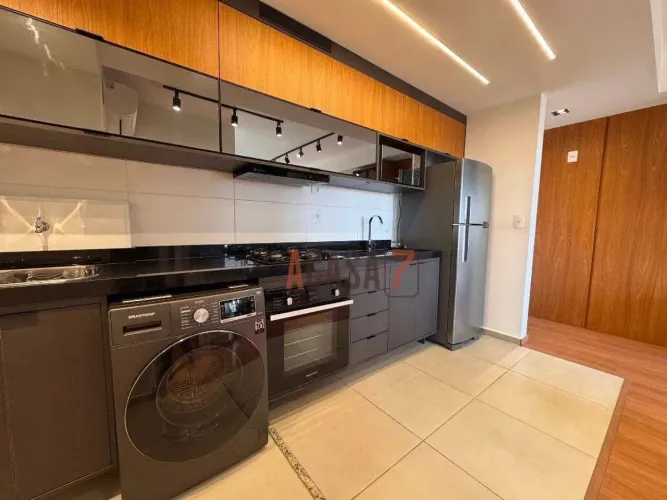 Apartamento com 1 dormitório Mobiliado para alugar, 50 m² - Alto da Boa Vista - Sorocaba/S
