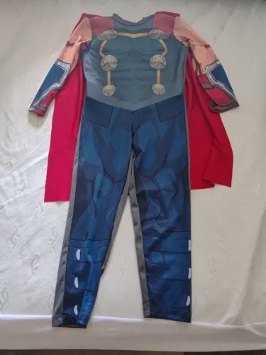 Fantasia Thor Infantil Tam. M - Global Fantasias - Excelente Estado