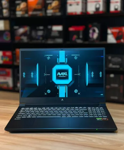 Notebook Gamer Avell Storm Ryzen 7 8745HS Rtx 4050 - Seminovo (Loja Física)
