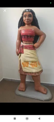 Escultura 3d Moana 1,70cm