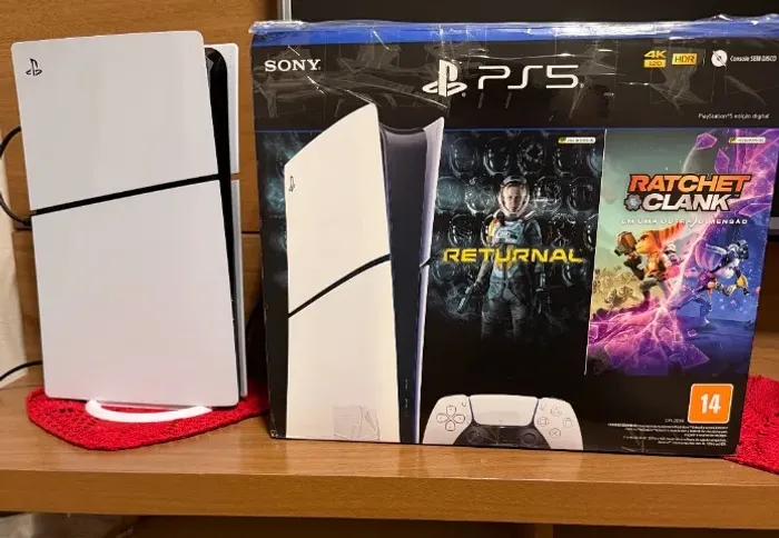 Play 5 Digital / PS5 Digital  Somente Console, Funcionando Perfeitamente.