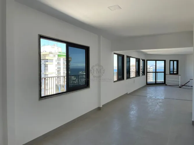 Sala Comercial Duplex 245 m² | Terraço Privativo | Vista Mar, Lagoa e Cristo | Leblon Empr