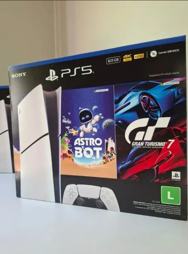 Playstation 5 Slim - Lacrado + Jogos