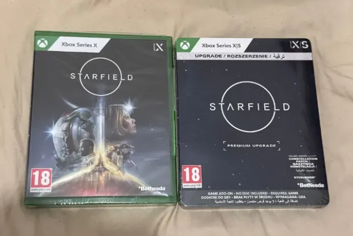 Starfield + Premium Upgrade Versão Europeia Lacrado Xbox Series Jogo