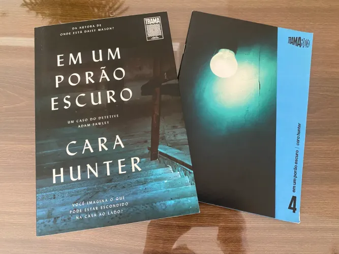 Livro Em um porão escuro