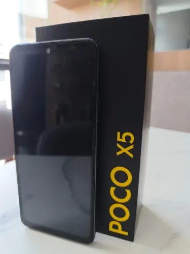 Poco X5 5G Xiaomi - 256GB / 8GB RAM - Preto (Excelente estado)
