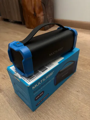 Caixa de som Multilaser Bluetooth