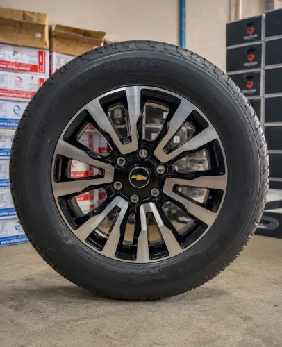 Rodas 18 S10 Novas + Pneus Bridgestone 