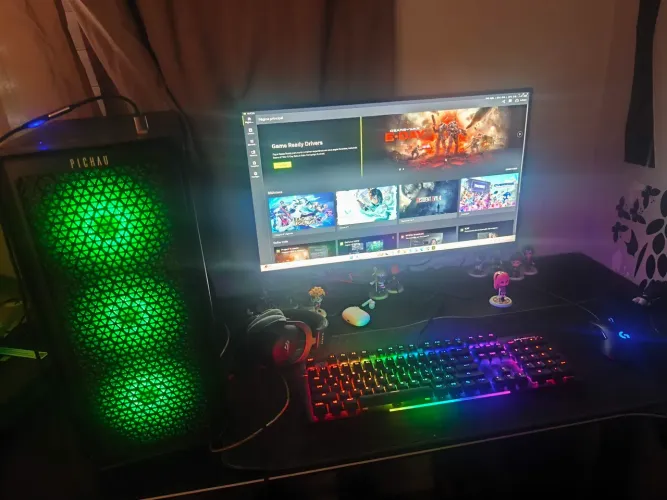 VENDO PC GAMER I5-14400F RTX 5060 OC 8GB DDR7 16 GB RAM 1 TB MONITOR GAMER 165HZ 1 MS