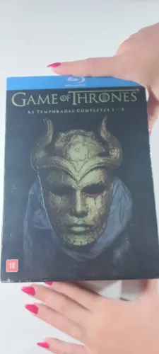 Box Blu-ray Game Of Thrones Temporadas Completas de 1 A 5 + 6a temporada