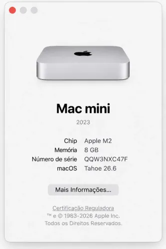 MAC MINI M2 possui 10 NUCLEOS| + DOCK HAGIBIS PREMIUM