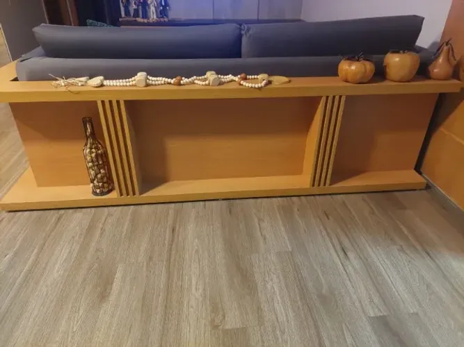 sofa com movel aparador