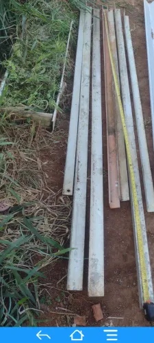 Placas ferro reforçada 