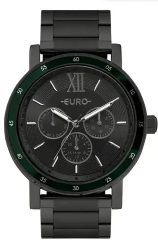 Relógio Feminino Euro Multiglow (modelo EU6P29AHABP/5K).