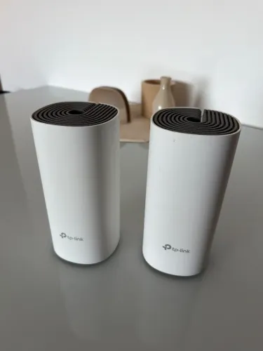 Roteador Wi-Fi Mesh TP-Link Deco M4 AC1200 Dual Band Modo Access Point Pack 2 Unid