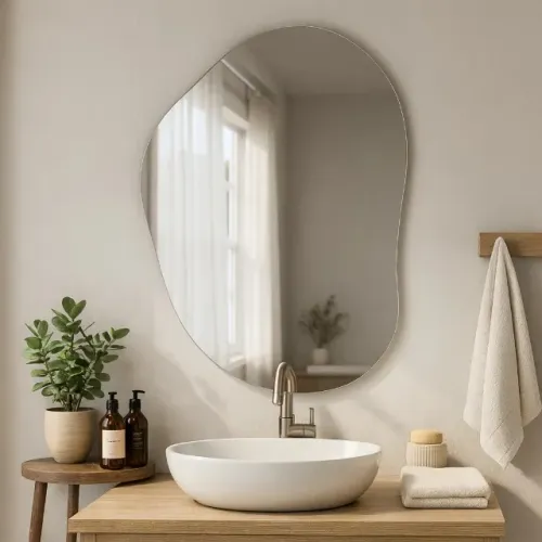 Espelho decorativo para banheiro lavabo maquiagem camarim