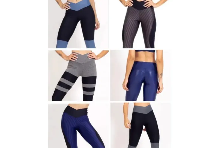 KIT 6 LEGGINGS SUPLEX (NOVAS)