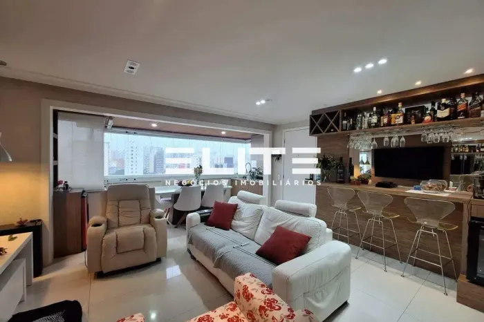 Apartamento à venda com 4 dorms (2 suítes), varanda gourmet - Centro de Santo André | 3 Va