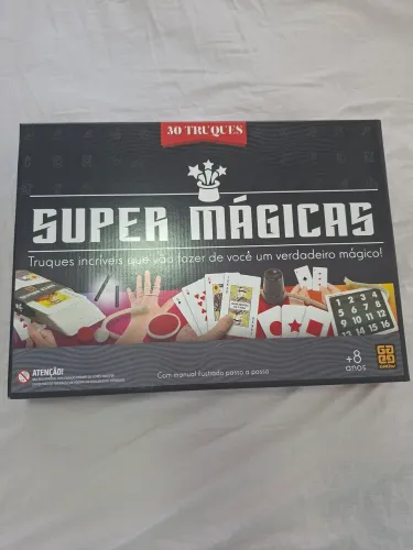 Kit de mágica com 30 truques