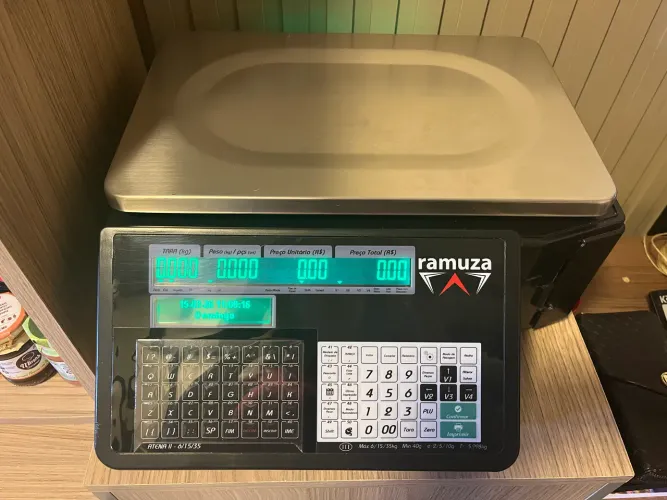 Balança Ramusa Atena 2 com etiqueta térmica 