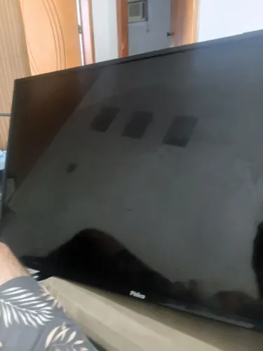 Tv philco 40 polegadas liga mais não aparece imagem