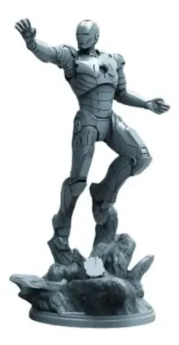 Impressão 3D de Miniaturas de Super-Heróis Sob Encomenda (Leia a Descrição)