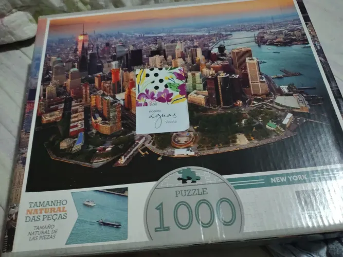 Quebra cabeça puzzle de 1000 peças New York  (sem caixa)