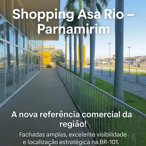 Lojas Comerciais no Shopping Asa Rio