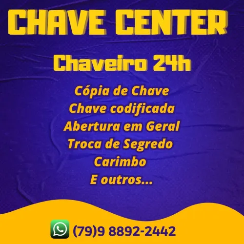 Chaveiro qualquer hora, ligou chegou *