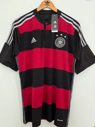 Camisa Alemanha Retrô - Copa do Mundo 2014 (Pronta Entrega)