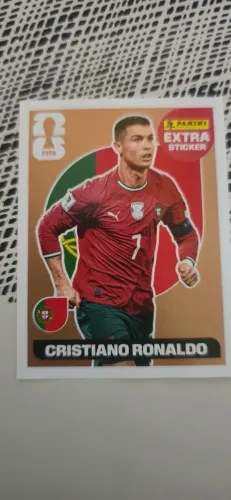 FIGURINHA CRISTIANO RONALDO LEGEND BRONZE