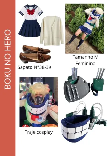 Roupa e Traje Himiko Toga Boku no Hero academia