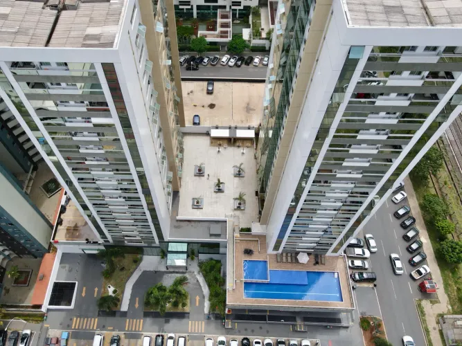 Alugo lindo apartamento 1 quarto em águas claras, lazer completo, armários!