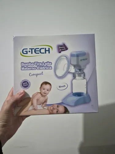 Bomba tira leite materno Elétrica G-TECH - Bivolt