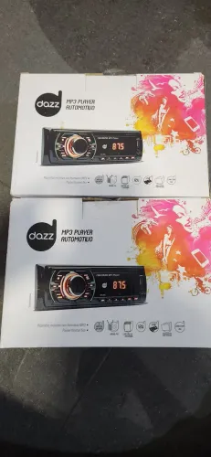 Rádio Automotivo Dazz MP3 Player USB FM 12V Novo Lacrado