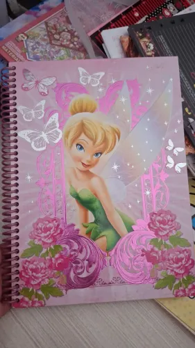 Caderno sininho 1x1 c dura