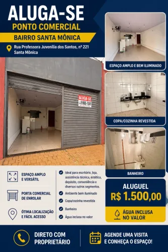 PONTO COMERCIAL | BAIRRO SANTA MÔNICA