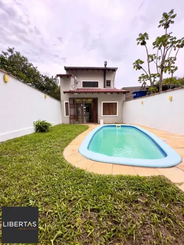 CASA DE DOIS QUARTOS COM PISCINA NO BAIRRO PONTA GROSSA